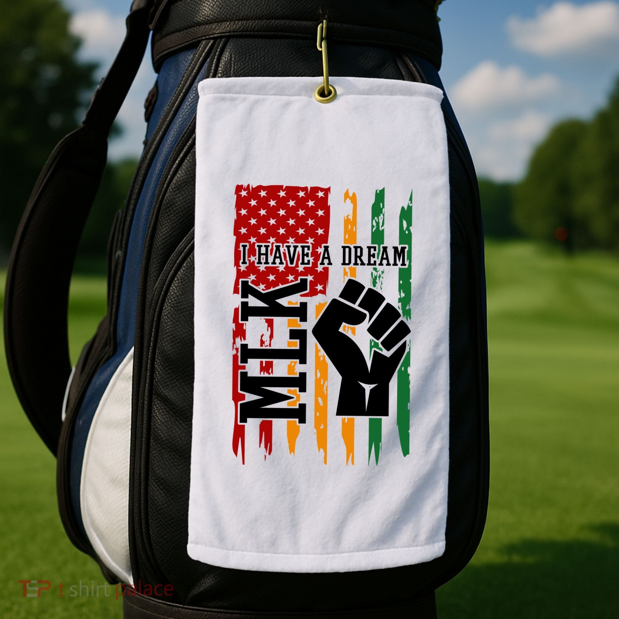 Martin Luther King I Have A Dream African American Golf Towel