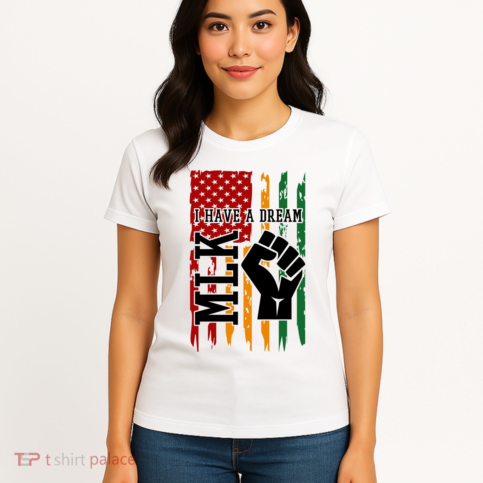 Martin Luther King I Have A Dream African American Women's T-Shirt
