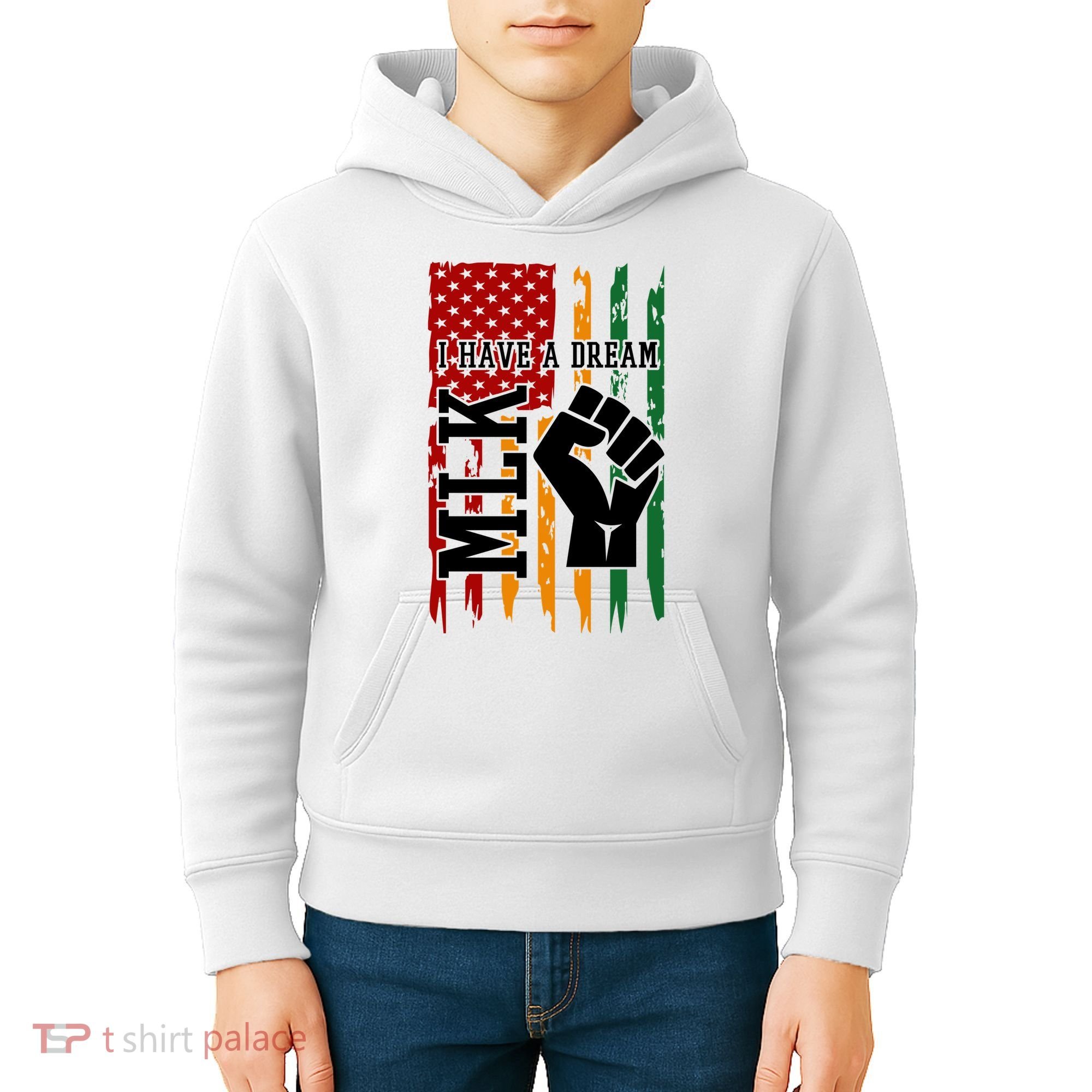 Martin Luther King I Have A Dream African American Kids Hoodie