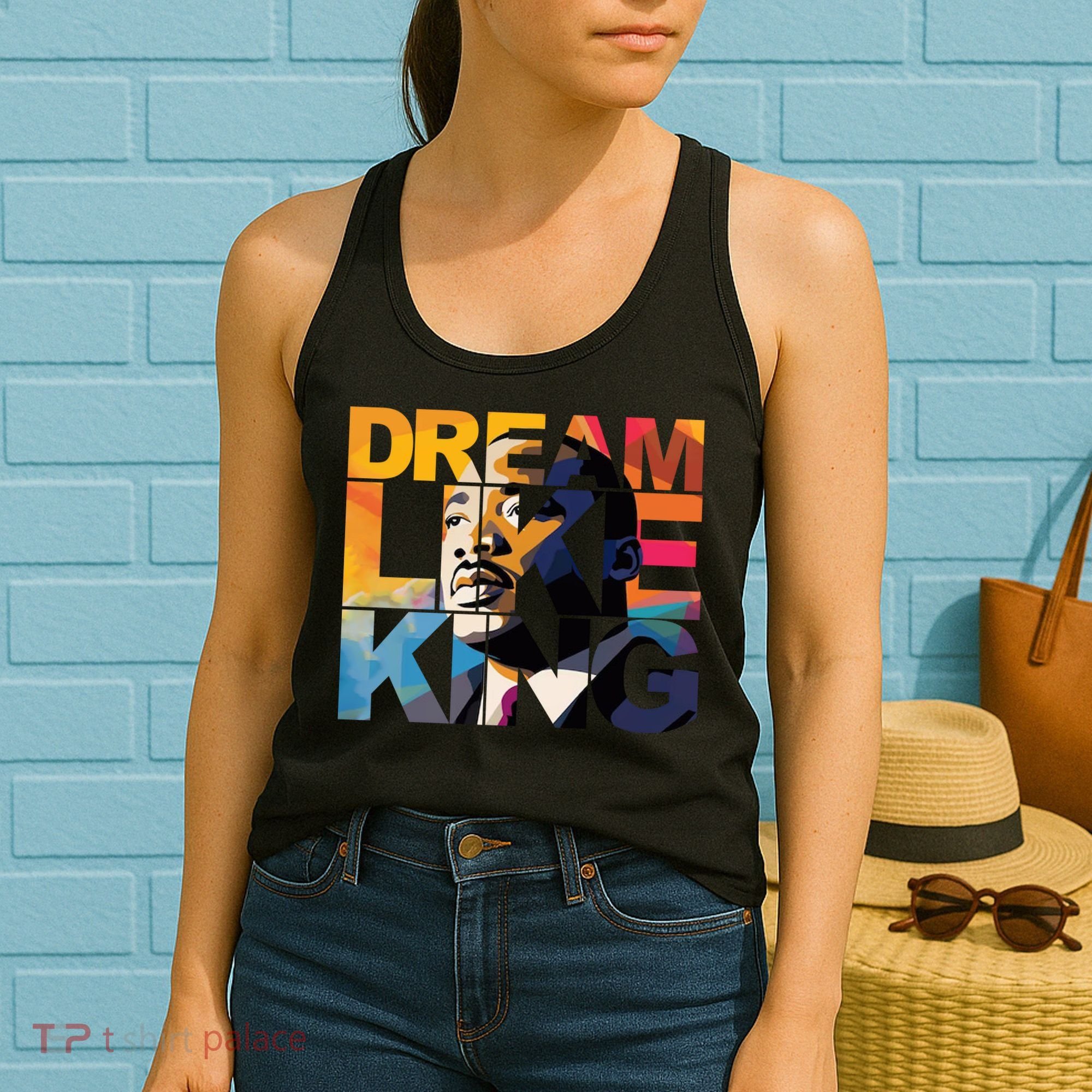 Martin Luther King Day Black History Month I Have A Dream Women's Tank Top