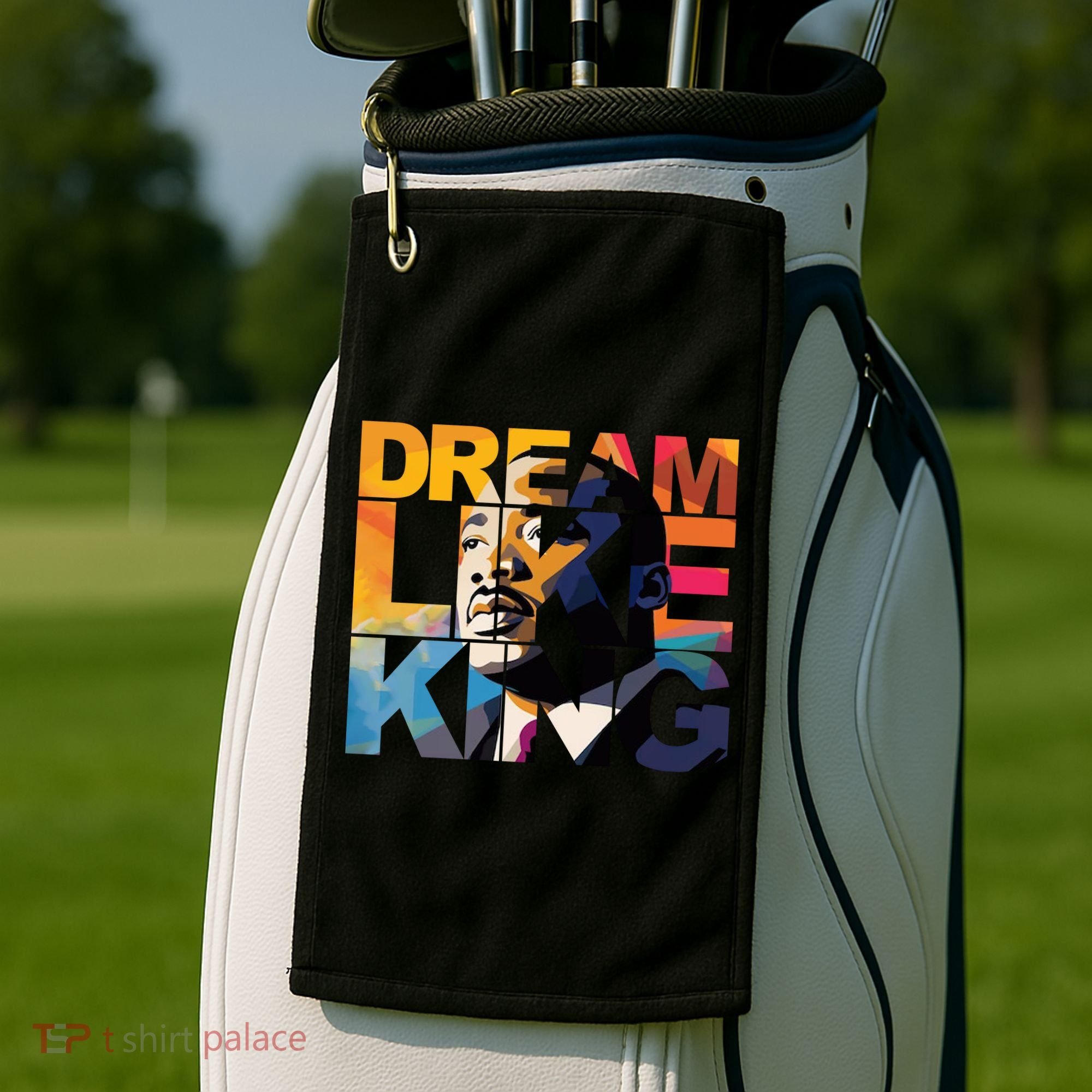 Martin Luther King Day Black History Month I Have A Dream Golf Towel