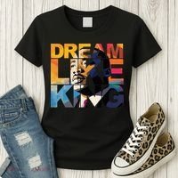 Martin Luther King Day Black History Month I Have A Dream Women's T-Shirt thumb 3