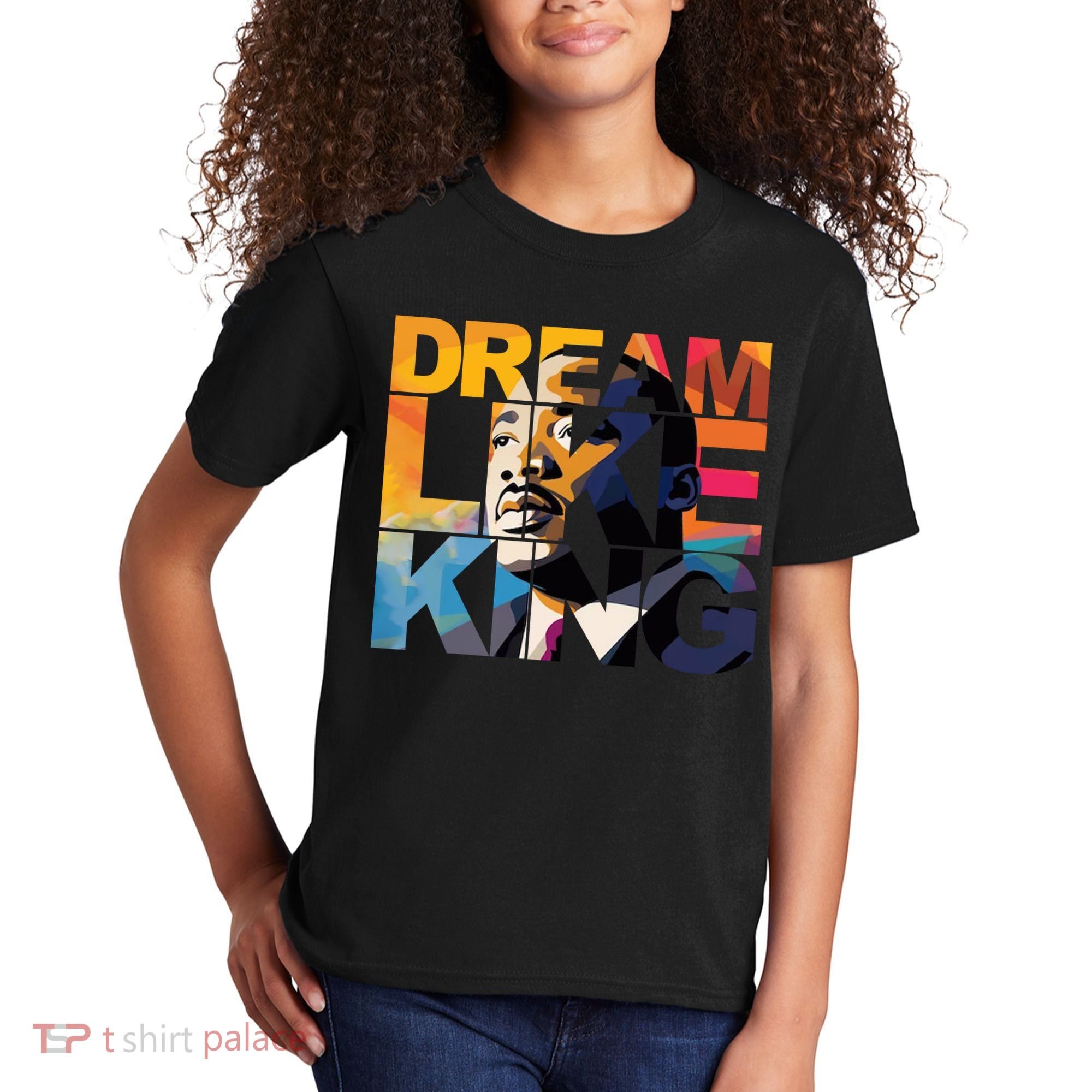 Martin Luther King Day Black History Month I Have A Dream Kids T-Shirt