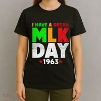 Martin Luther King Jr. Day I Have A Dream Mlk Day Colorful T-Shirt thumb 4