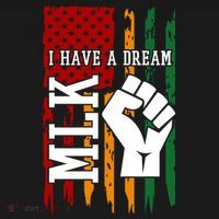 Martin Luther King Jr. Day Mlk American Flag Hoodie thumb 7