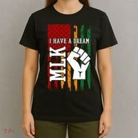 Martin Luther King Jr. Day Mlk American Flag T-Shirt thumb 4