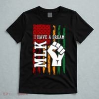 Martin Luther King Jr. Day Mlk American Flag T-Shirt thumb 5