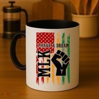 Martin Luther King Jr. Day Mlk American Flag Coffee Mug thumb 4