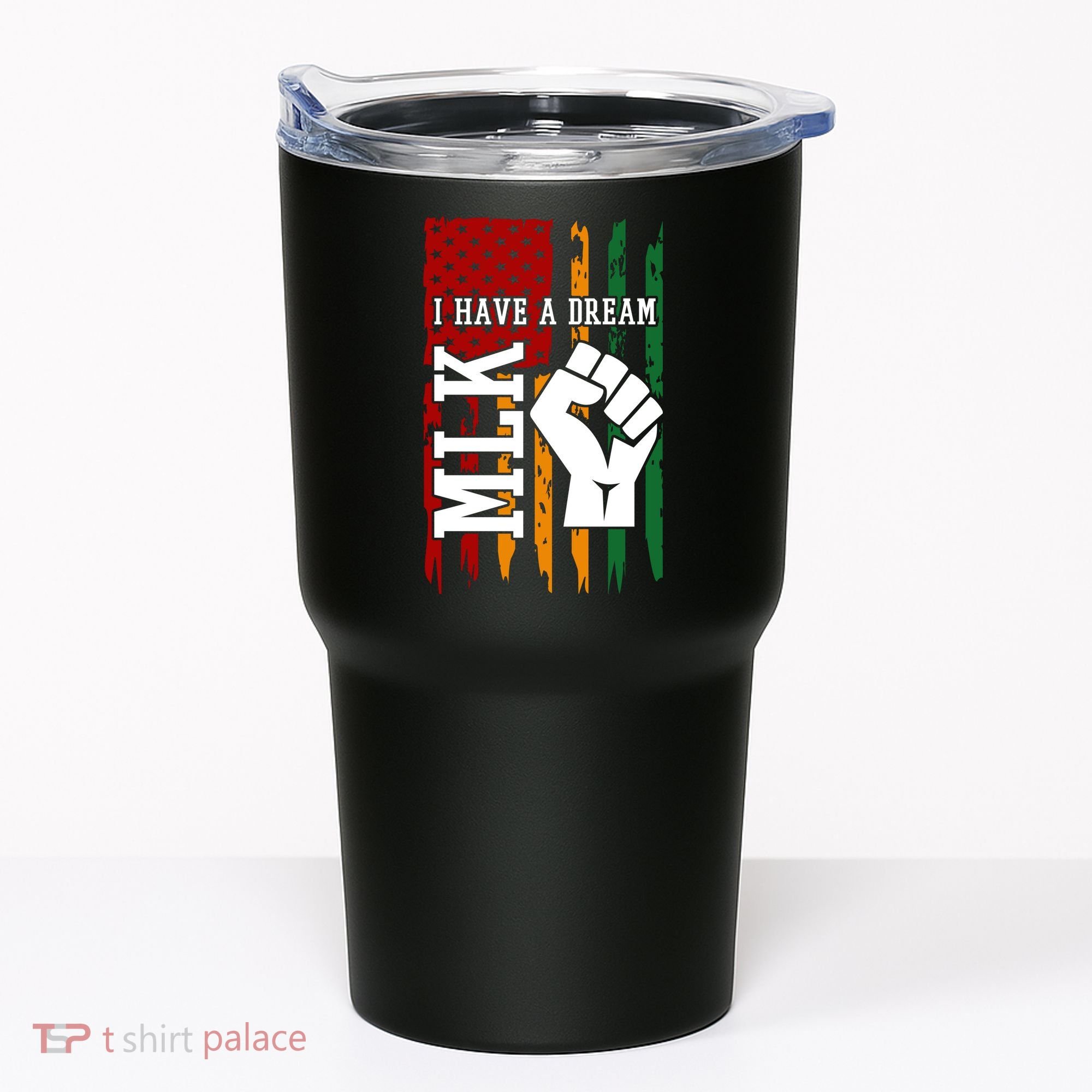 Martin Luther King Jr. Day Mlk American Flag Tumbler