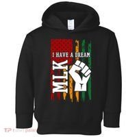 Martin Luther King Jr. Day Mlk American Flag Toddler Hoodie thumb 0