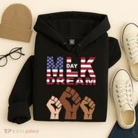 Martin Luther King Jr. Day Dream Mlk Black History Hoodie thumb 4