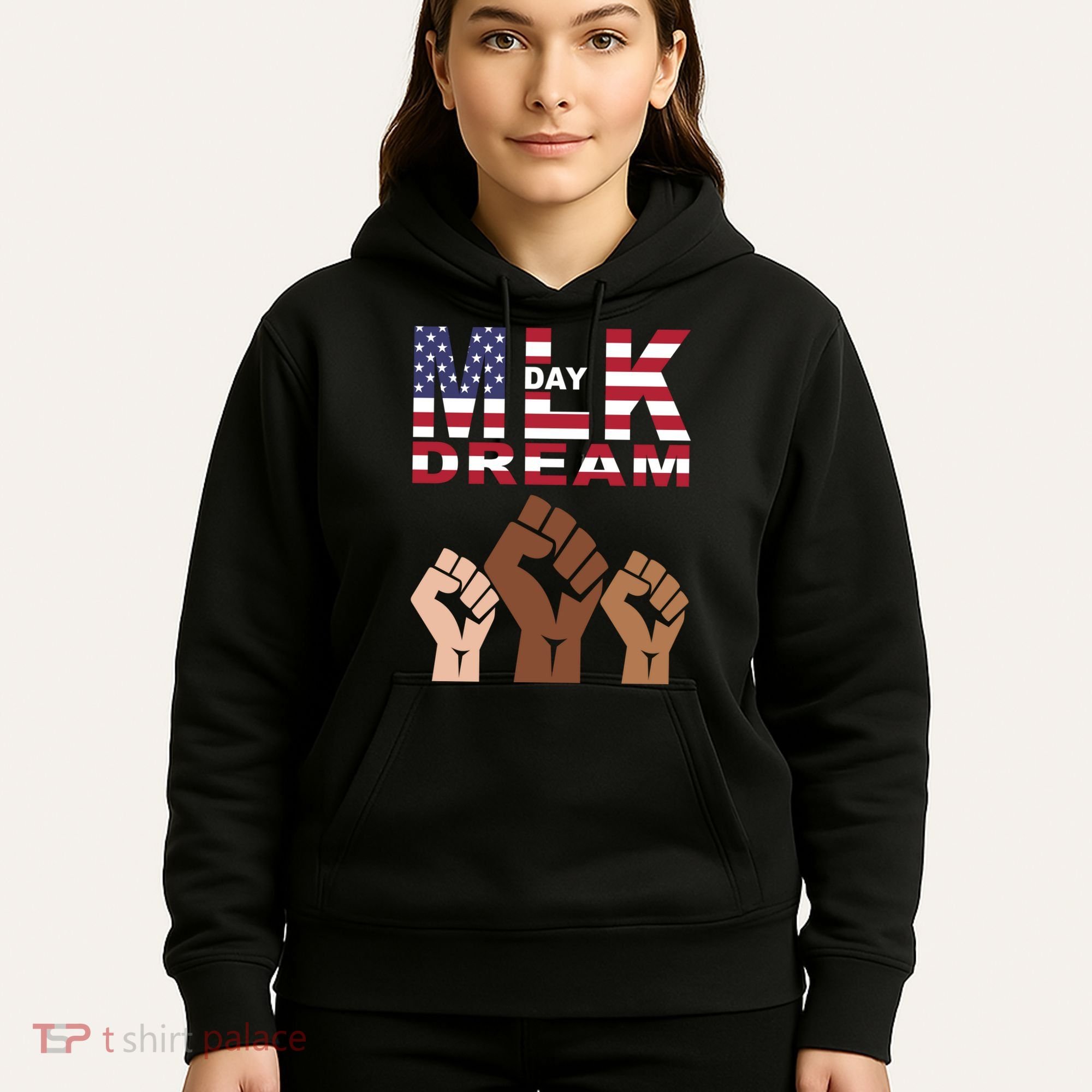Martin Luther King Jr. Day Dream Mlk Black History Hoodie