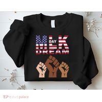Martin Luther King Jr. Day Dream Mlk Black History Sweatshirt thumb 2