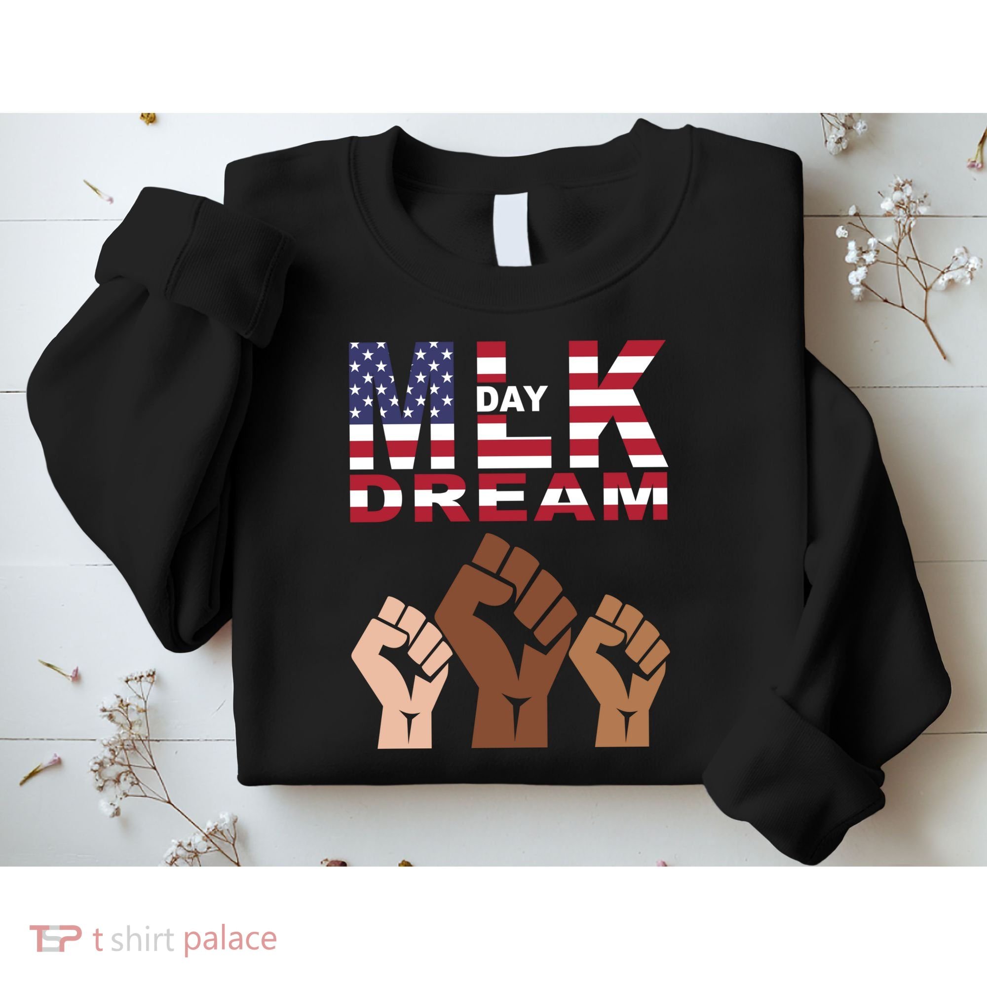Martin Luther King Jr. Day Dream Mlk Black History Sweatshirt