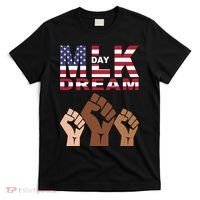 Martin Luther King Jr. Day Dream Mlk Black History T-Shirt thumb 0