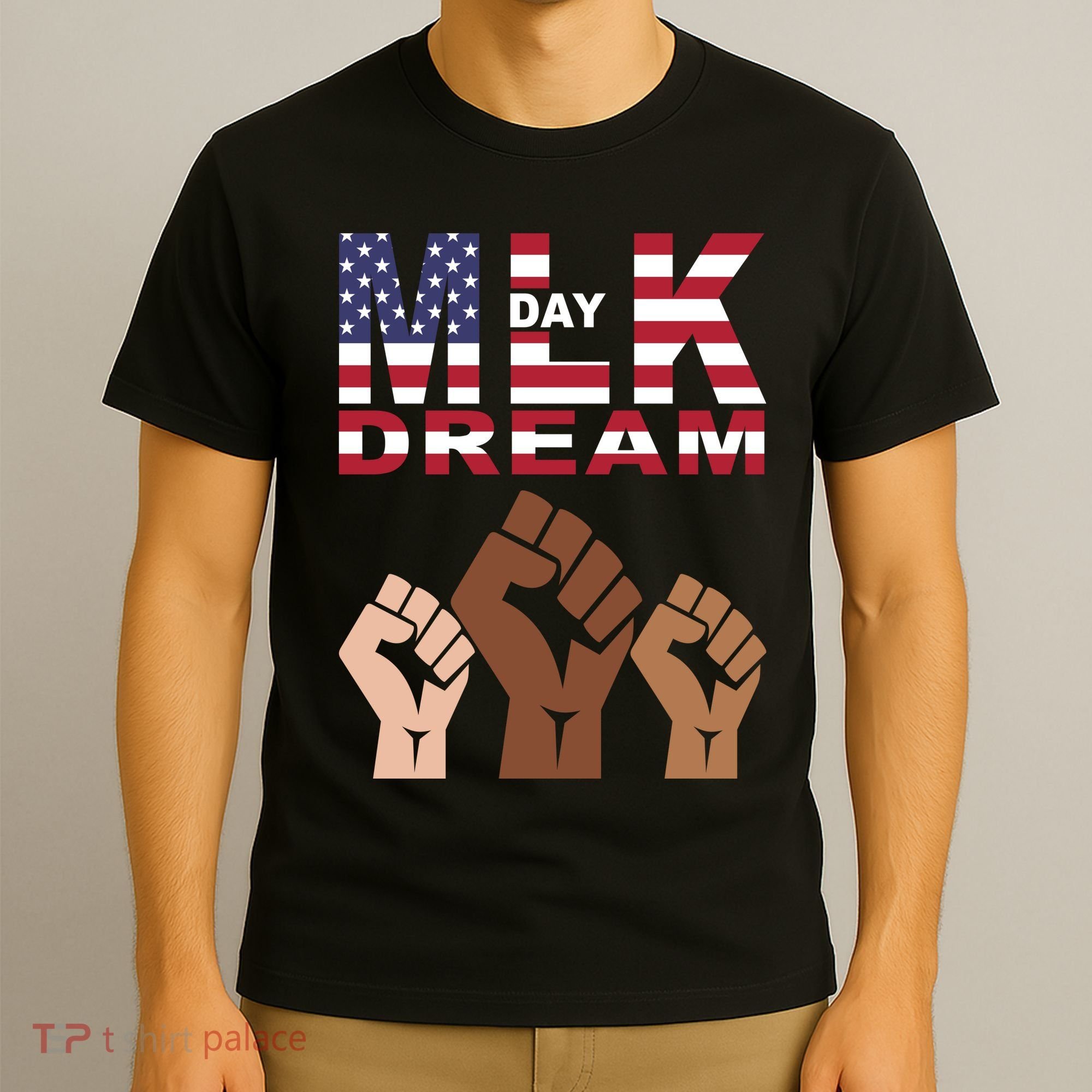 Martin Luther King Jr. Day Dream Mlk Black History T-Shirt