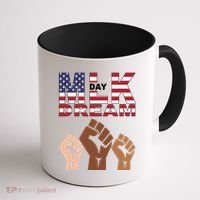 Martin Luther King Jr. Day Dream Mlk Black History Coffee Mug thumb 1