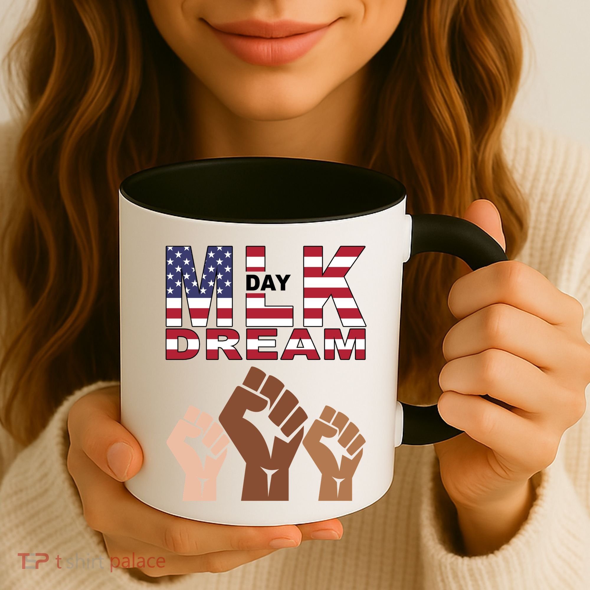 Martin Luther King Jr. Day Dream Mlk Black History Coffee Mug