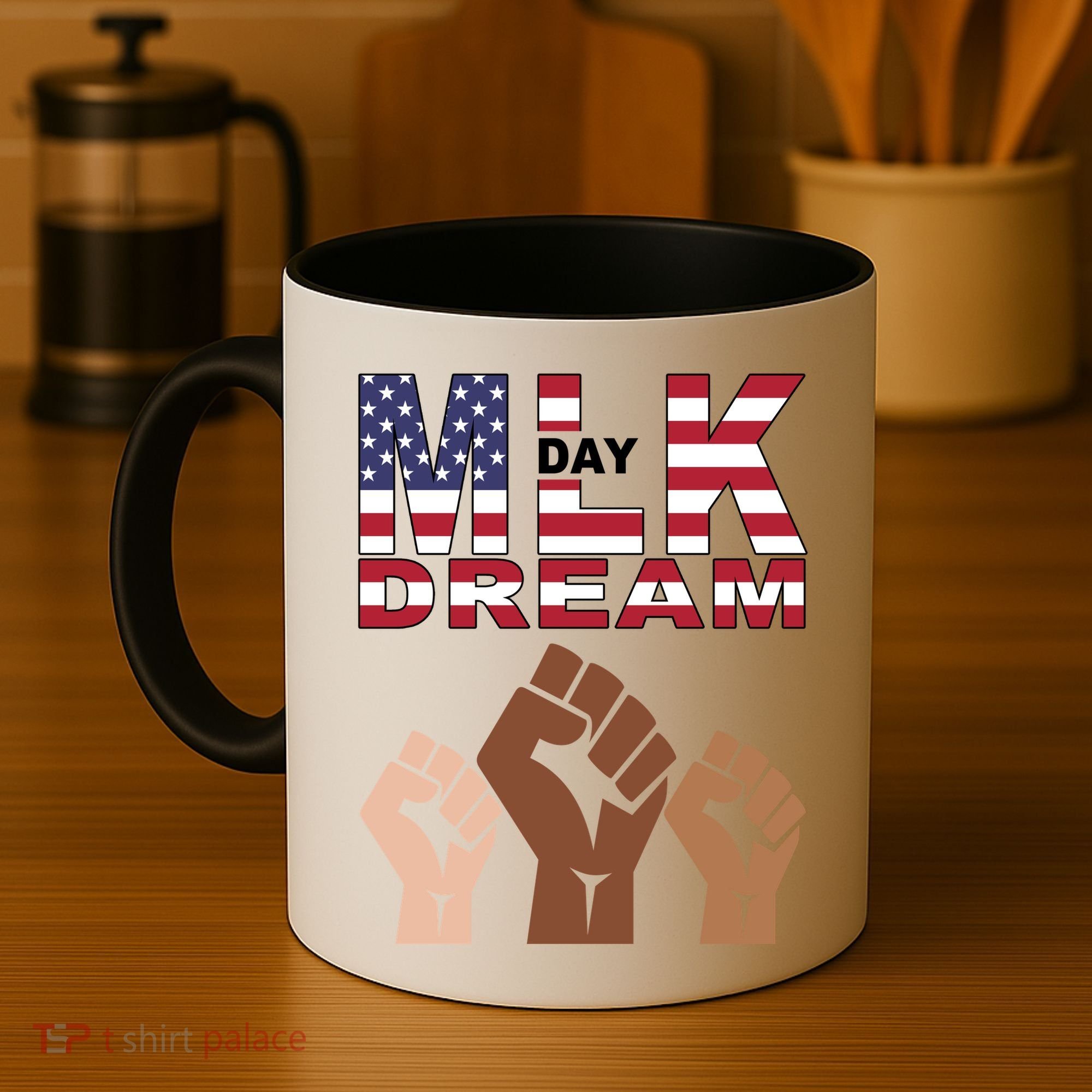 Martin Luther King Jr. Day Dream Mlk Black History Coffee Mug