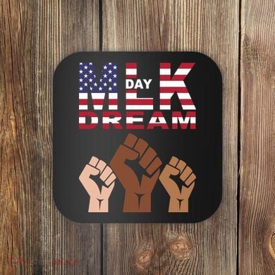 Martin Luther King Jr. Day Dream Mlk Black History Coaster