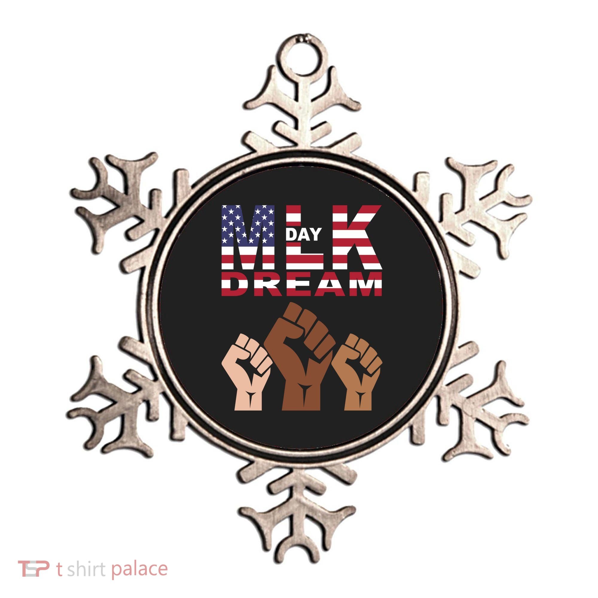 Martin Luther King Jr. Day Dream Mlk Black History Ornament