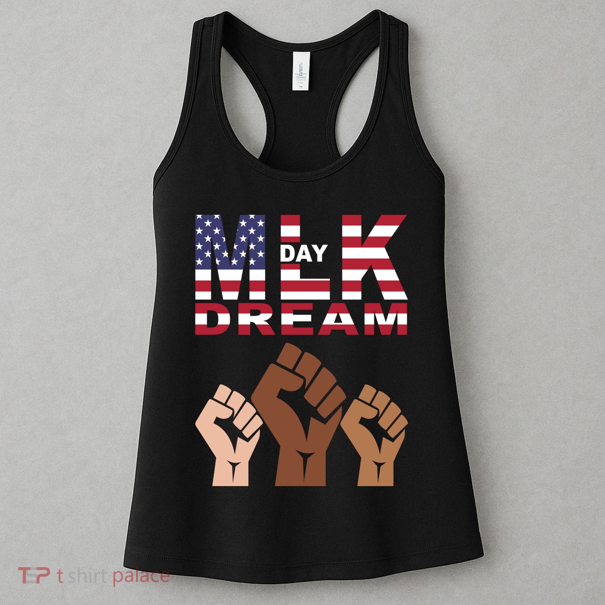 Martin Luther King Jr. Day Dream Mlk Black History Women's Tank Top