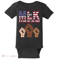 Martin Luther King Jr. Day Dream Mlk Black History Baby Bodysuit thumb 0