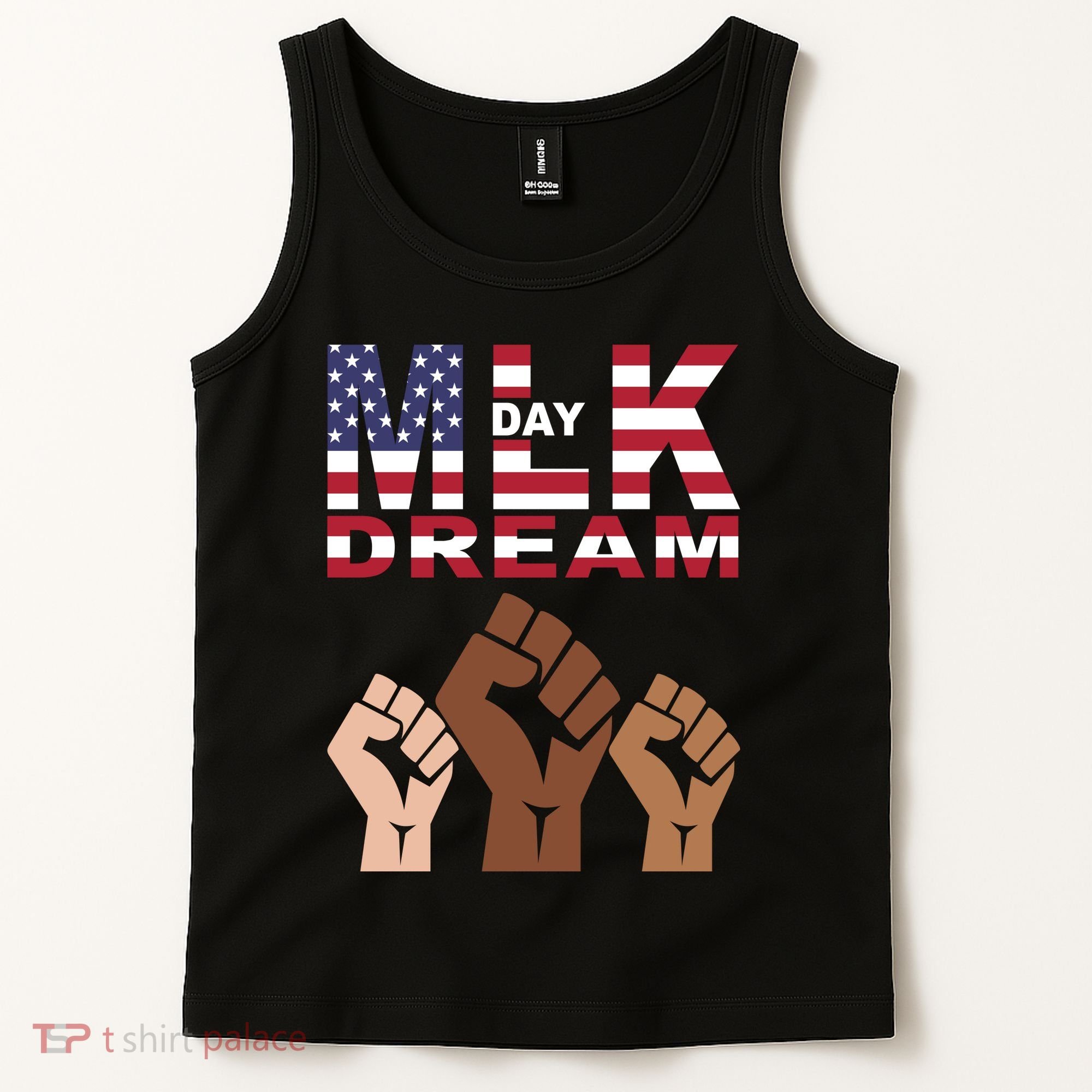 Martin Luther King Jr. Day Dream Mlk Black History Tank Top