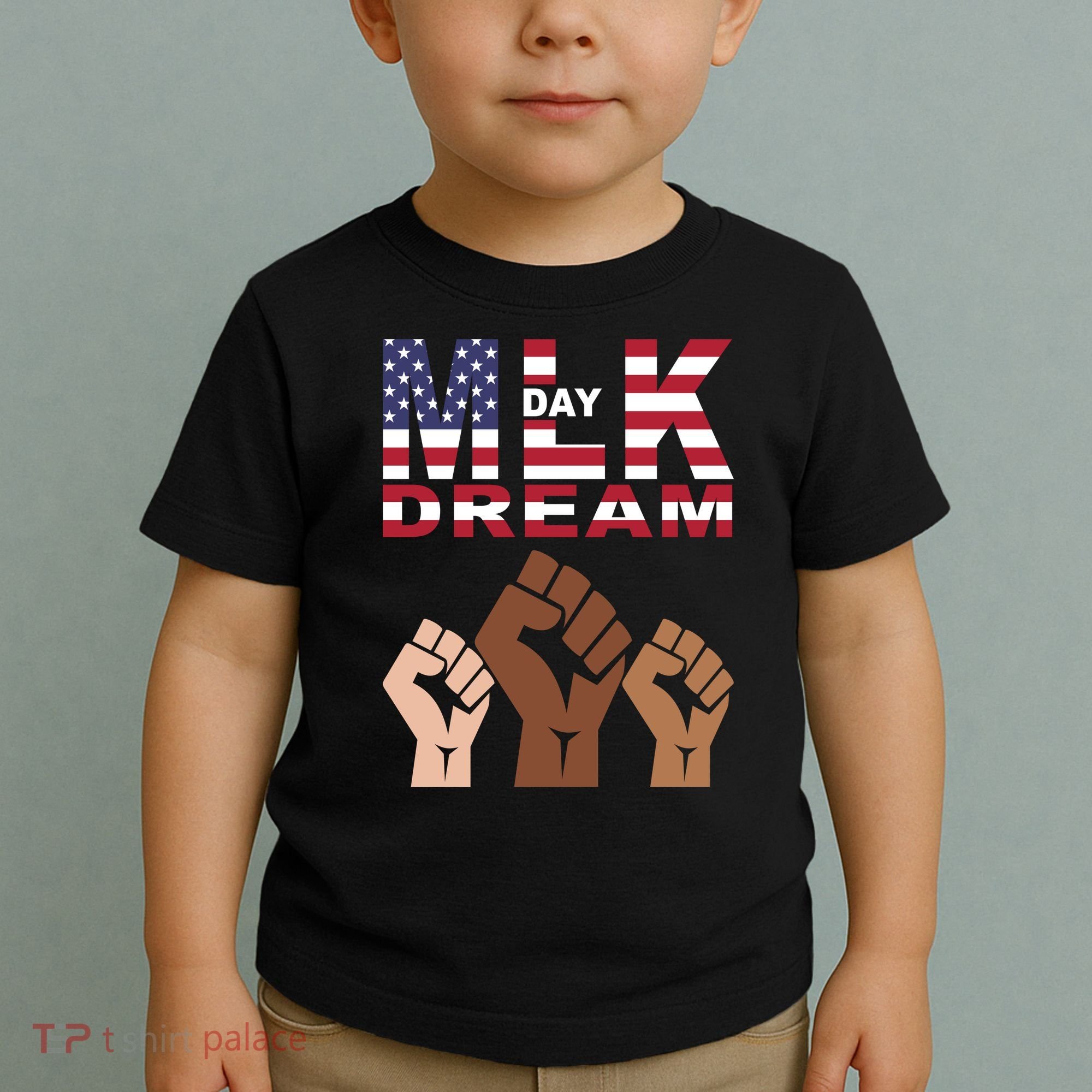 Martin Luther King Jr. Day Dream Mlk Black History Toddler T-Shirt