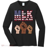 Martin Luther King Jr. Day Dream Mlk Black History Women's Long Sleeve Shirt thumb 0