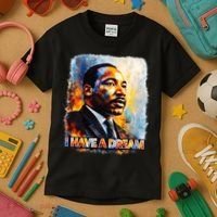 Martin Luther King I Have A Dream Kids T-Shirt thumb 3