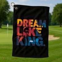 Martin Luther King Jr Black History Month Mlk I Have A Dream Golf Towel thumb 1