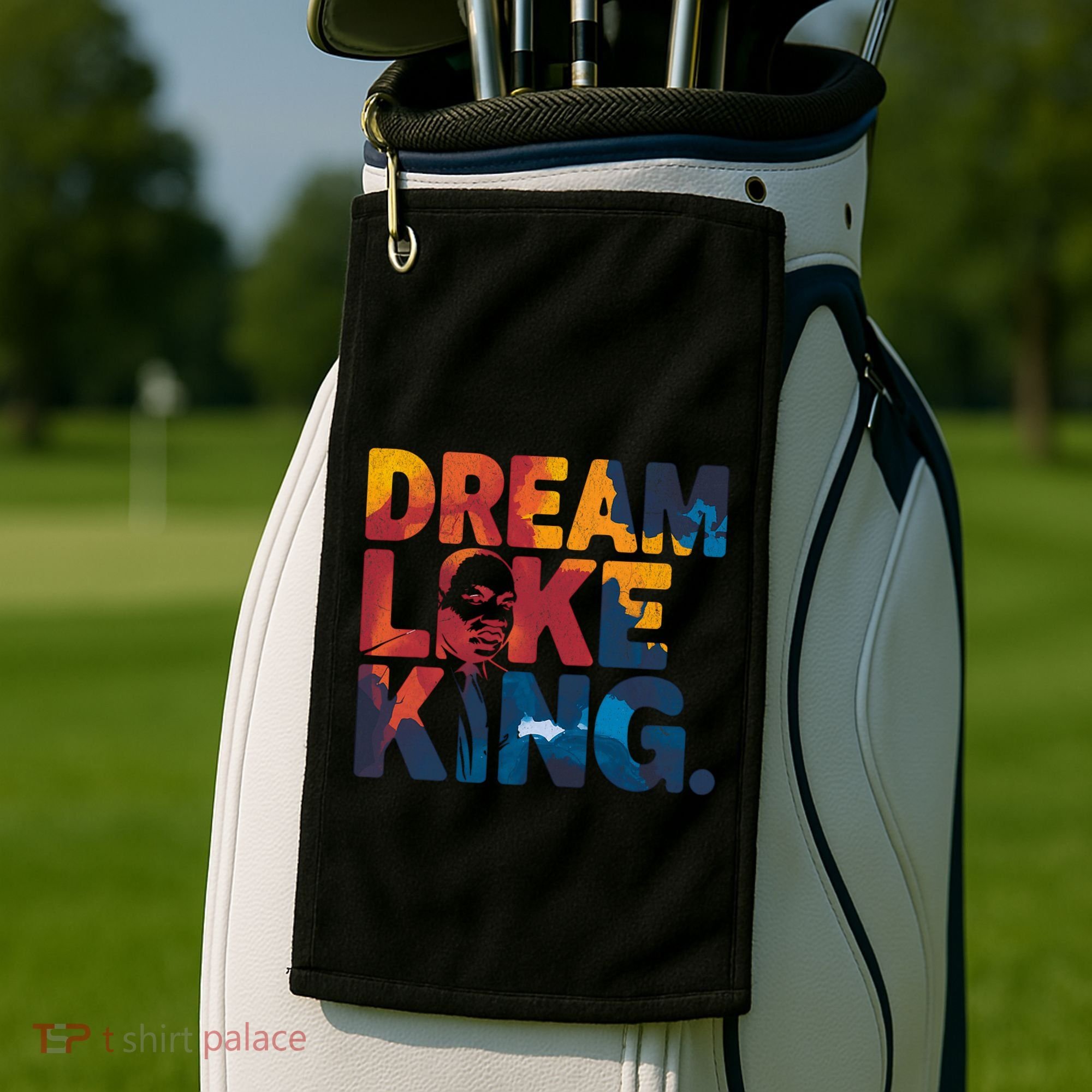 Martin Luther King Jr Black History Month Mlk I Have A Dream Golf Towel
