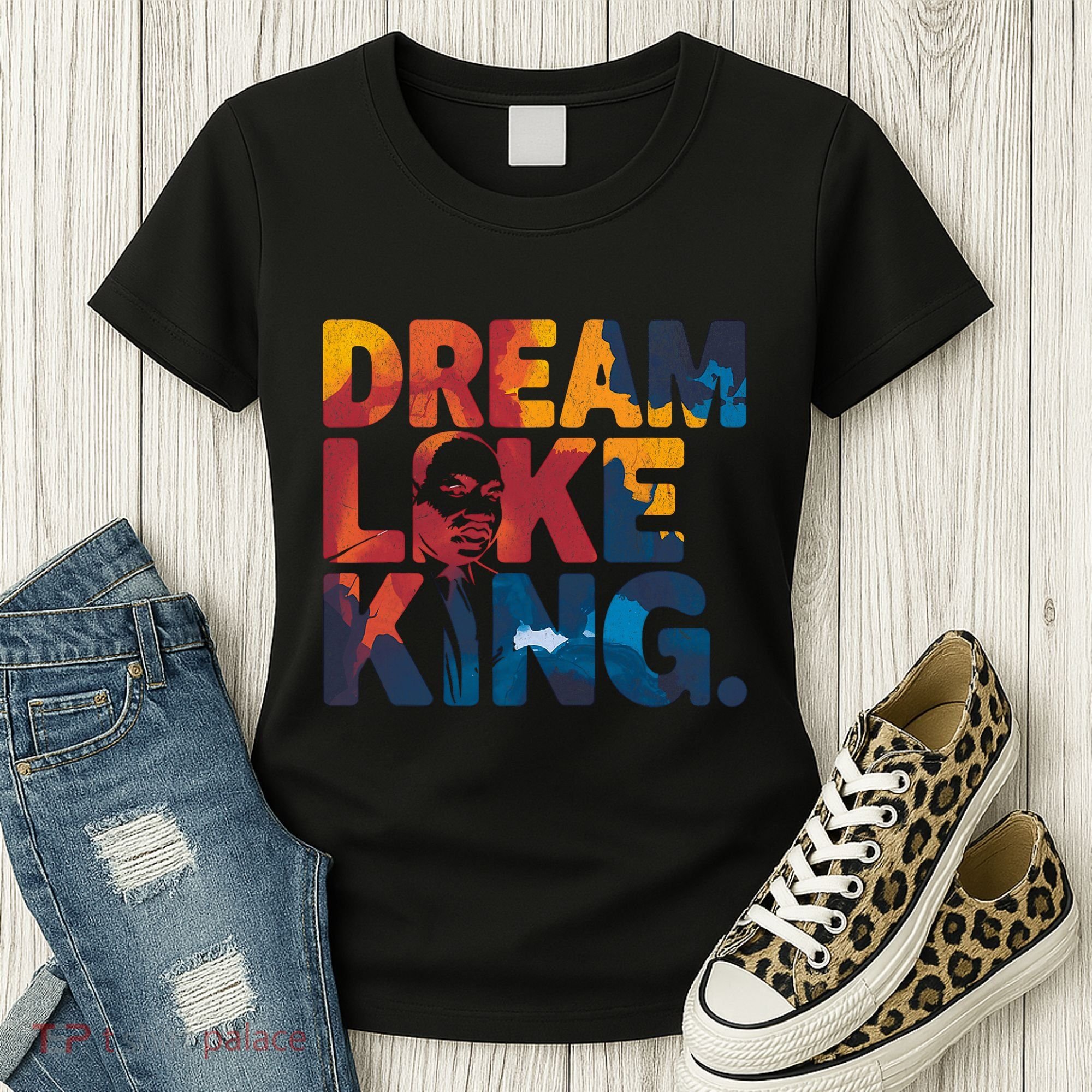 Martin Luther King Jr Black History Month Mlk I Have A Dream Women's T-Shirt