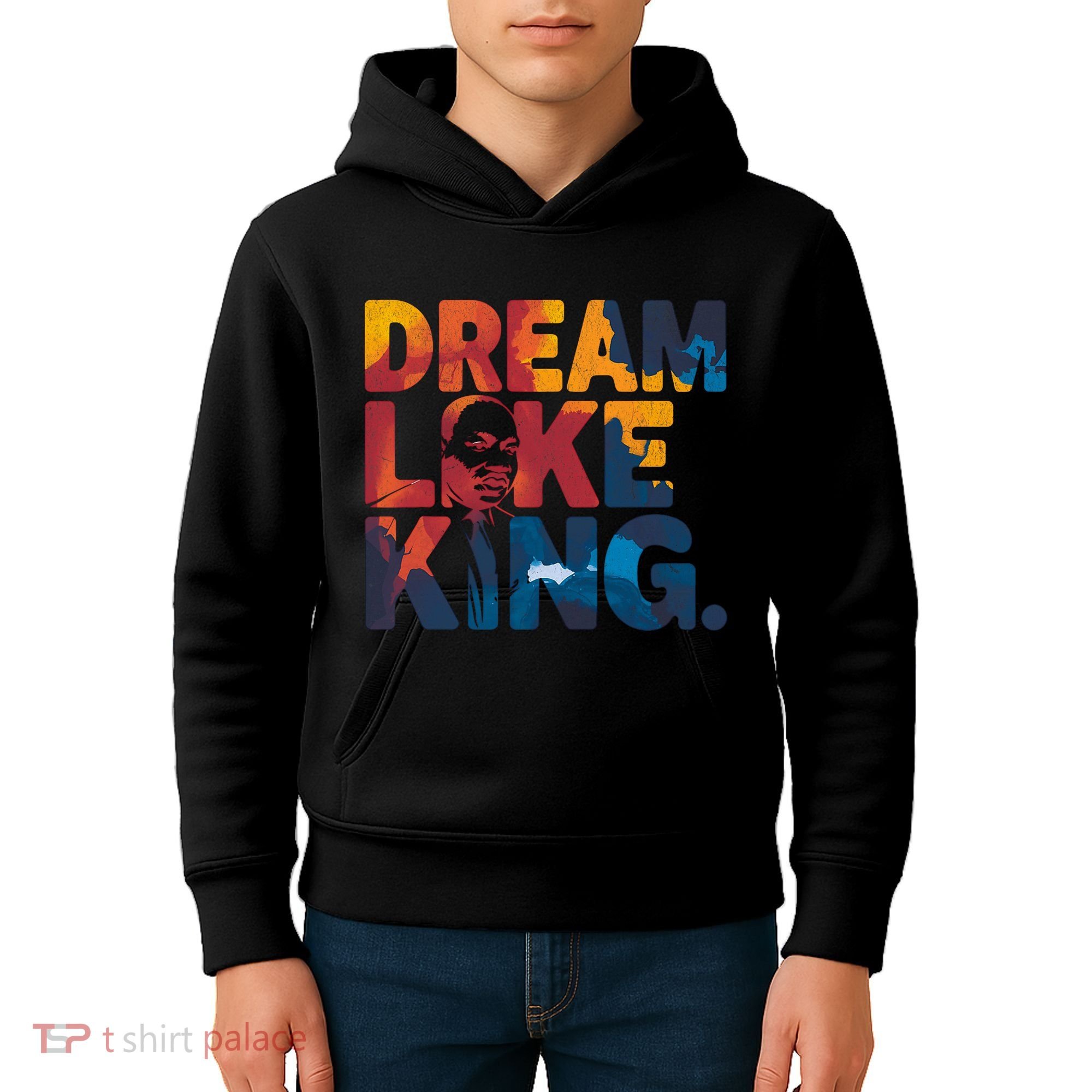 Martin Luther King Jr Black History Month Mlk I Have A Dream Kids Hoodie