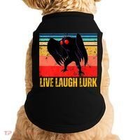 Mothman Live Laugh Lurk Doggie Tank thumb 0