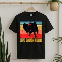 Mothman Live Laugh Lurk T-Shirt thumb 2