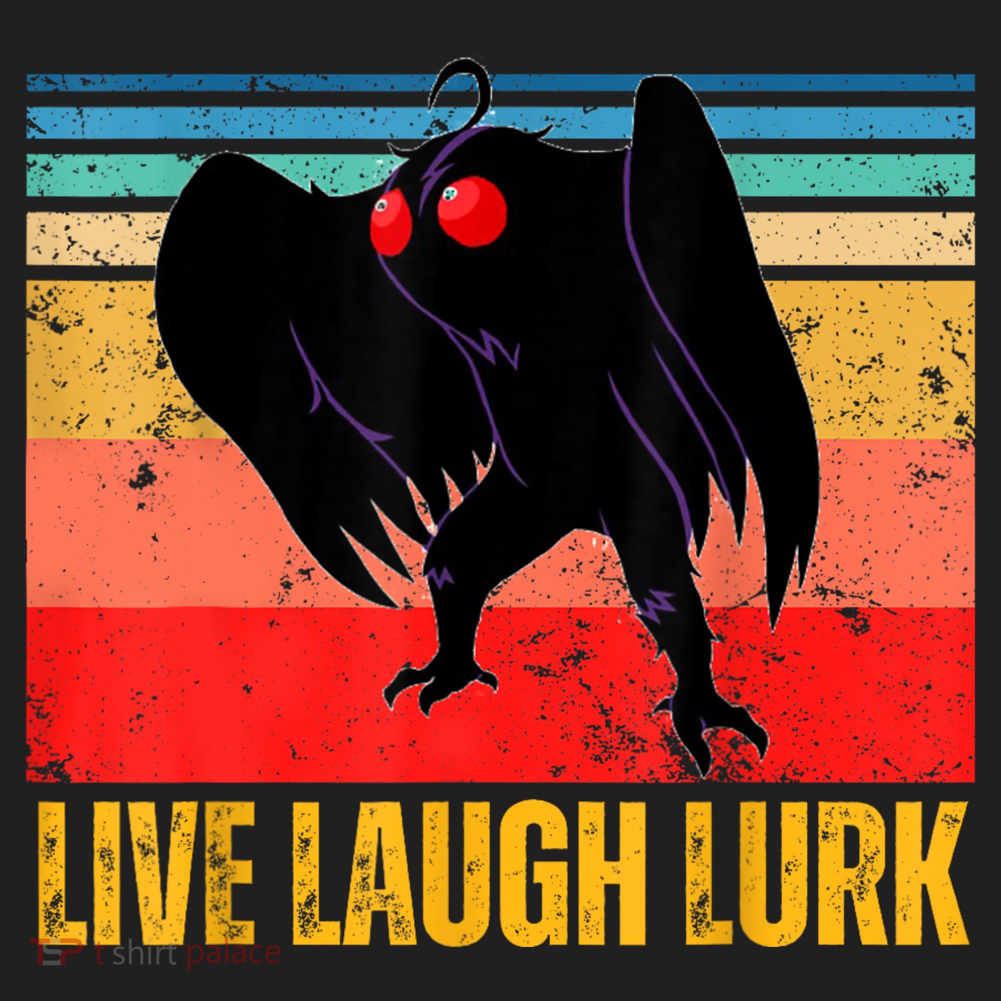 Mothman Live Laugh Lurk Beanie