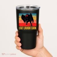 Mothman Live Laugh Lurk Tumbler thumb 2