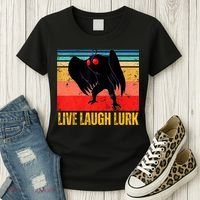 Mothman Live Laugh Lurk Women's T-Shirt thumb 3