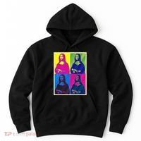 Mona Lisa Leonardo Da Vinci Pop Art Graphic Hoodie thumb 0