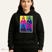 Mona Lisa Leonardo Da Vinci Pop Art Graphic Hoodie thumb 5