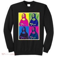 Mona Lisa Leonardo Da Vinci Pop Art Graphic Sweatshirt thumb 0