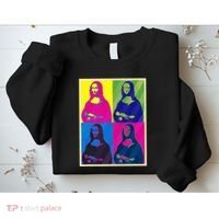Mona Lisa Leonardo Da Vinci Pop Art Graphic Sweatshirt thumb 2