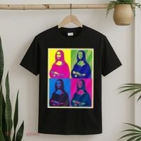 Mona Lisa Leonardo Da Vinci Pop Art Graphic T-Shirt thumb 2