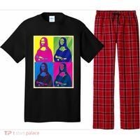 Mona Lisa Leonardo Da Vinci Pop Art Graphic Pajama Set thumb 0