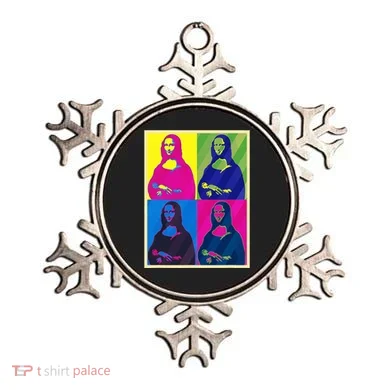 Mona Lisa Leonardo Da Vinci Pop Art Graphic Ornament