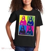 Mona Lisa Leonardo Da Vinci Pop Art Graphic Kids T-Shirt thumb 2