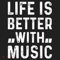 Music Lover - Life Is Better With Music Tumbler thumb 3