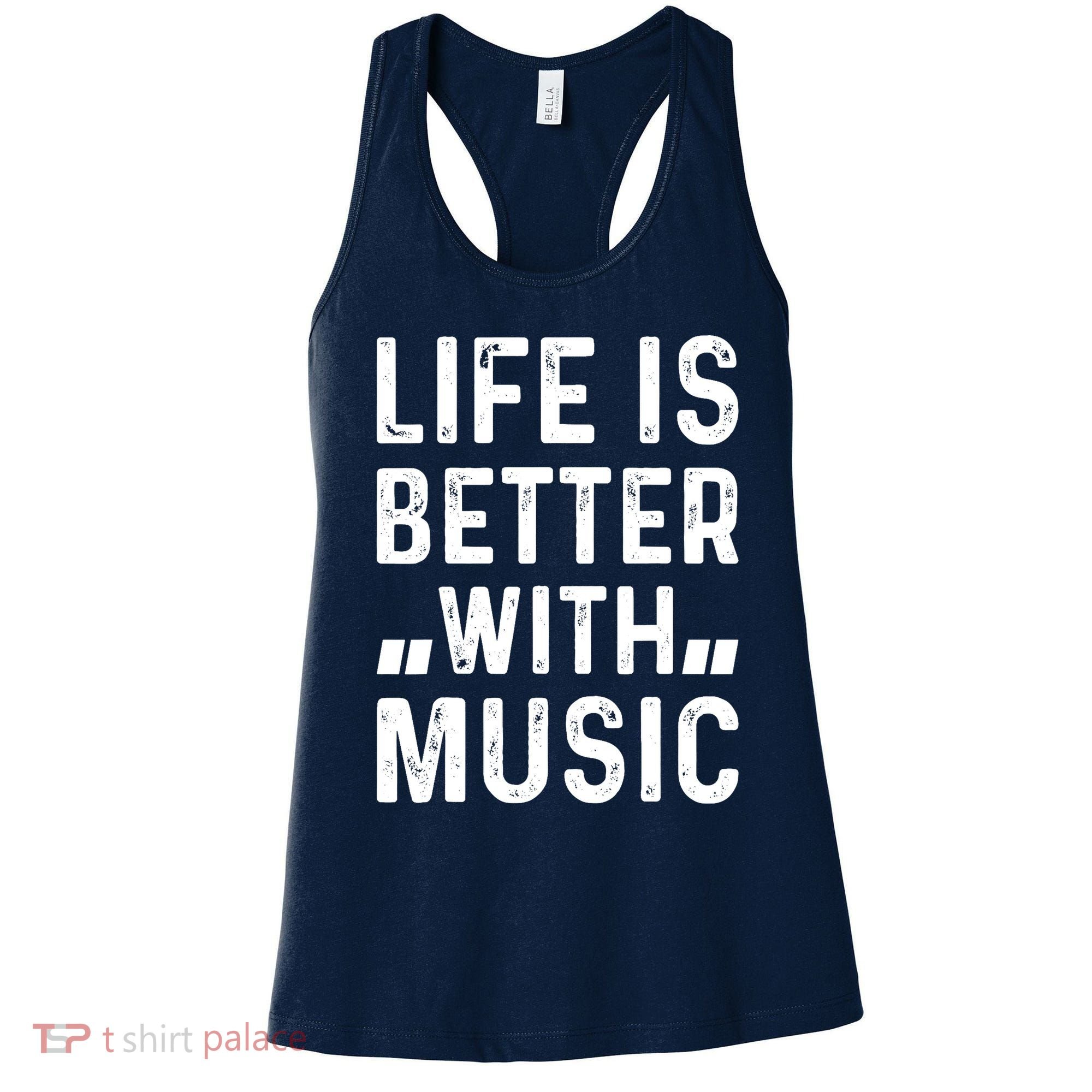 Music Lover - Life Is Better With Music Women's Tank Top